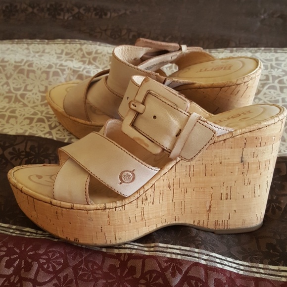 born womens wedge sandals